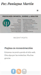 Mobile Screenshot of pazpaniaguamartin.com